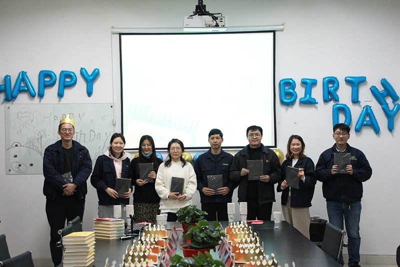 青島中新華美：?jiǎn)T工生日會(huì)，濃濃溫情暖人心