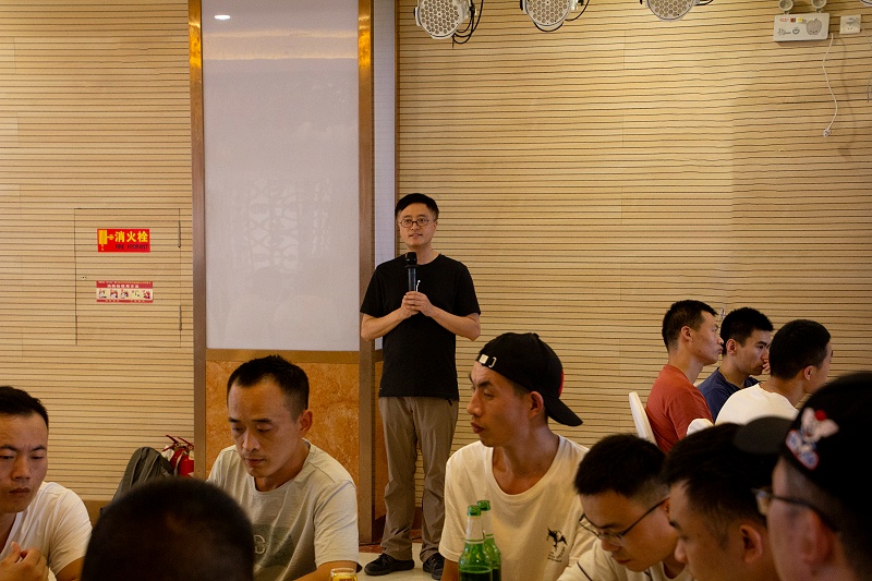 王總向大家分享膠東抗日戰(zhàn)場將領(lǐng)理琪、張玉華的紅色故事